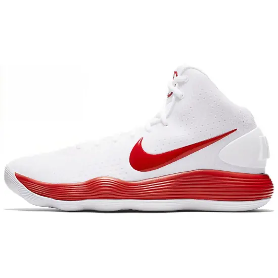 Nike Hyperdunk Basketball Shoes Men Mid-top White/Red