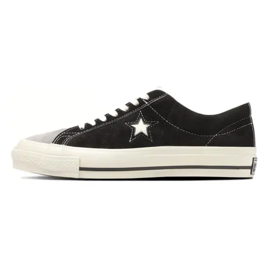 Converse One Star Series Canvas Shoes Unisex Low-Top Black