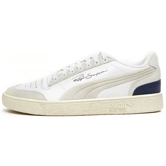 PUMA Ralph Sampson Skateboarding Shoes Unisex Low-top Gray/White/Black