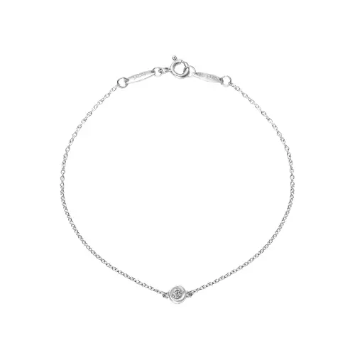 TIFFANY & CO. Sterling Silver Rhinestone Necklace