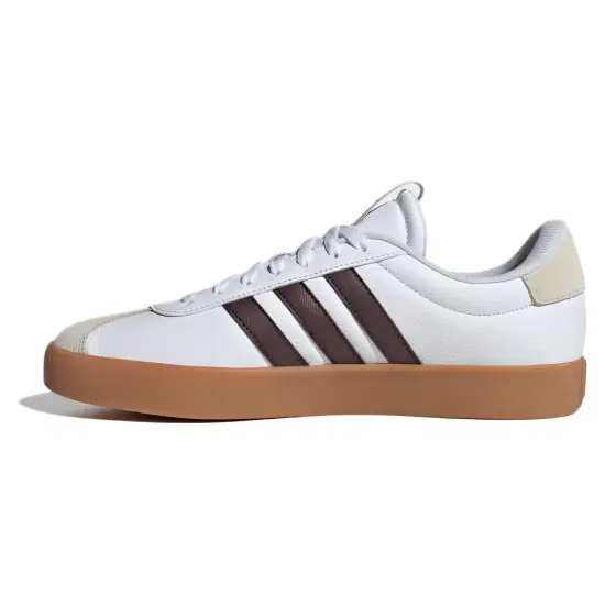 Adidas Vl Court 3.0 Cloud White Shadow Brown Aluminium