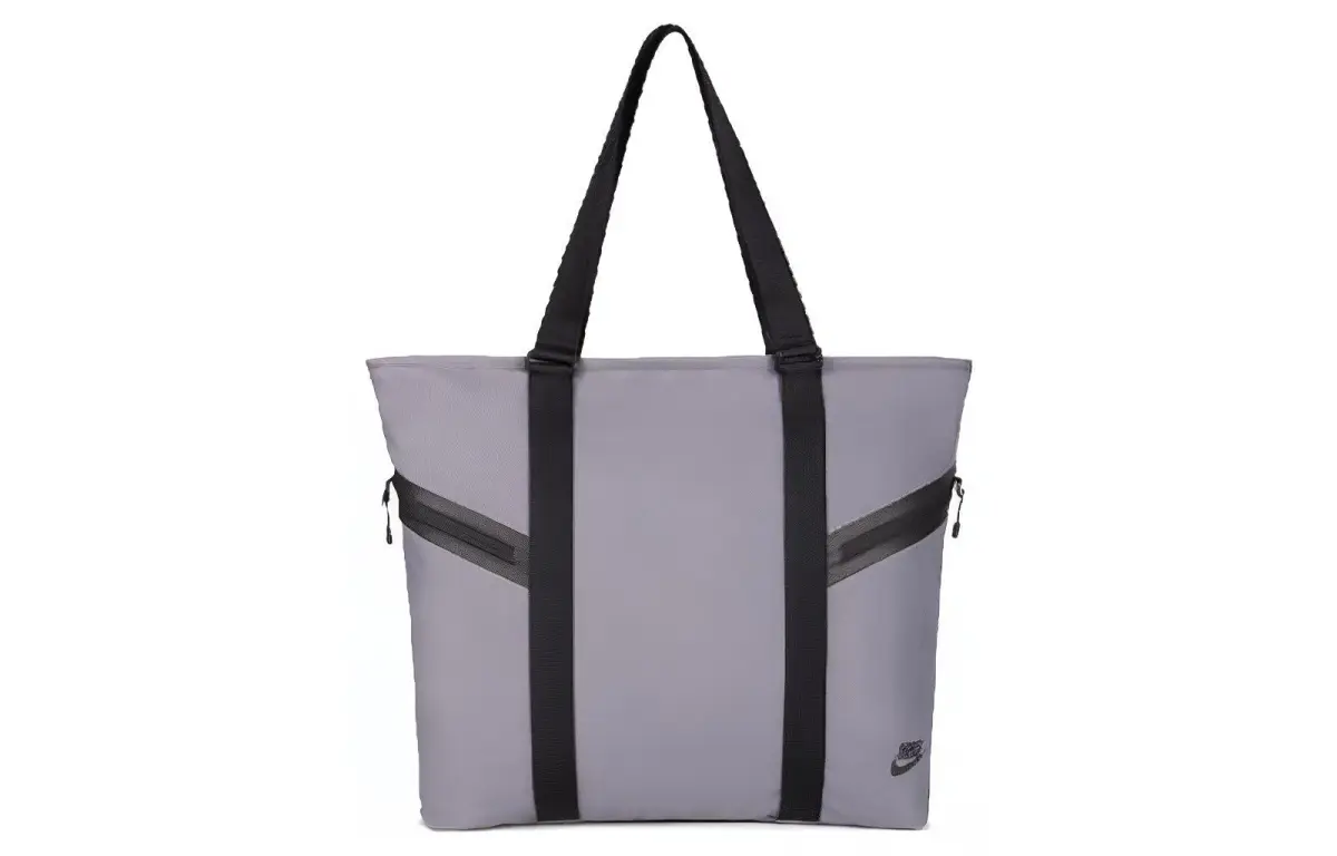 Nike Polyester Tote Bag, Shopping Bag Shoulder Bags Unisex Gray