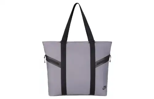 Nike Polyester Tote Bag, Shopping Bag, Handbag, Shoulder Bag Regular Unisex Gray