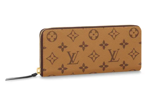 LOUIS VUITTON Clemence Wallet Monogram Reverse