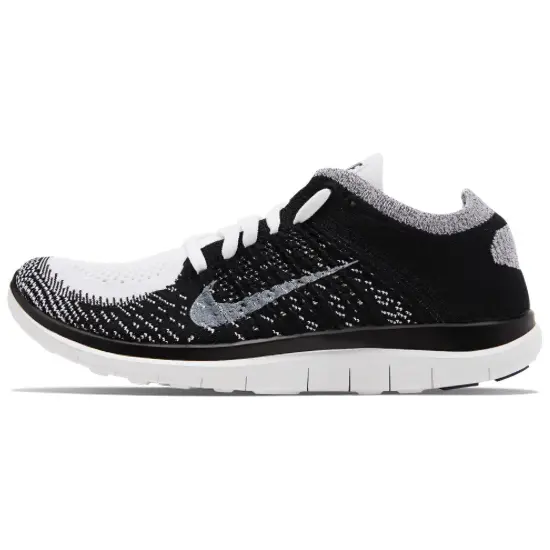 Nike Free 4.0 Flyknit White Black 2020 Women's