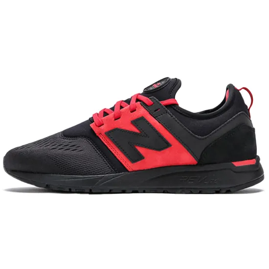 New Balance NB 247 Running Shoes Men Low-top Black/Red