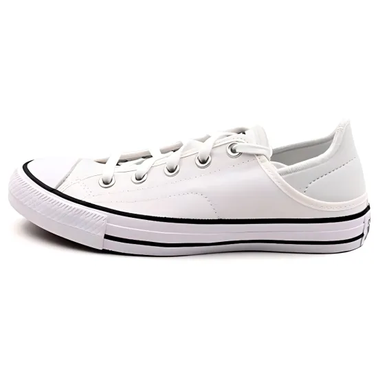 Converse Chuck Taylor All Star Canvas Shoes Women's Low-top White/black