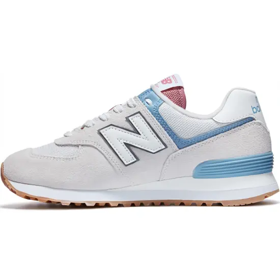 New Balance NB 574 Running Shoes Unisex Low-top Ivory White