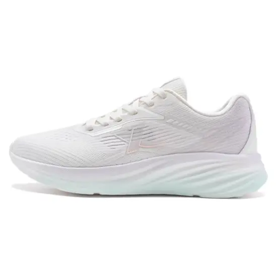 XTEP Cushioning Wear-Resistant Low-Top Casual Running Shoes Women's Sail White