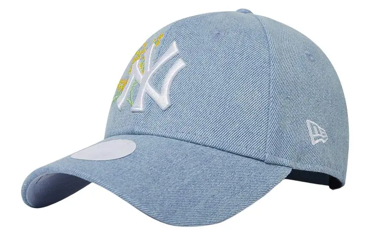 New Era Cotton Baseball Caps Unisex Blue/Black