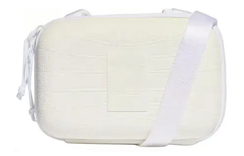 Adidas Originals Adidas Polyurethane Shoulder Bag, Crossbody Bag Regular Unisex White