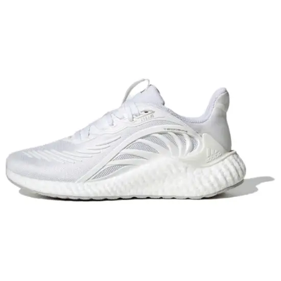 Adidas Alphaboost Running Shoes Unisex Low-Top White