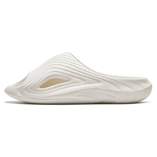 ANTA Slide Slippers Men Ivory White