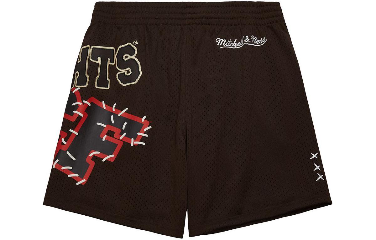 Travis Scott x Mitchell Ness Sports Shorts Unisex Brown
