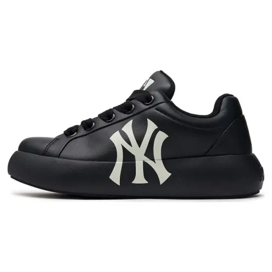 MLB Chunky Classic Casual Shoes Unisex Low-Top Black