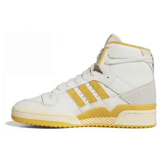 Adidas Originals Forum 84 High Off White Preloved Yellow