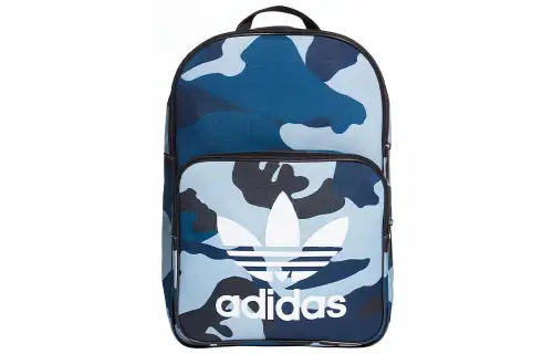 Adidas Originals Polyurethane Backpack Regular Unisex Blue