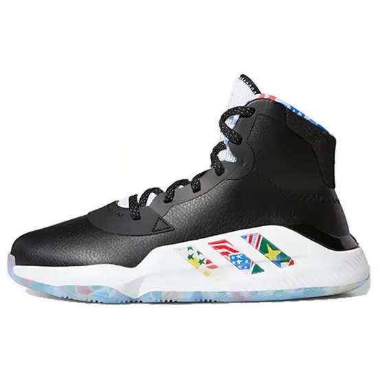 Adidas Pro Bounce Madness 2019 Basketball Shoes Men High-top Black/white