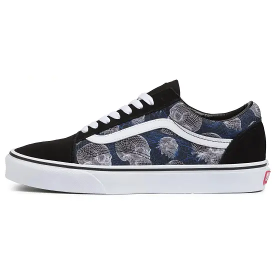Vans Old Skool   'Wireframe Skulls'