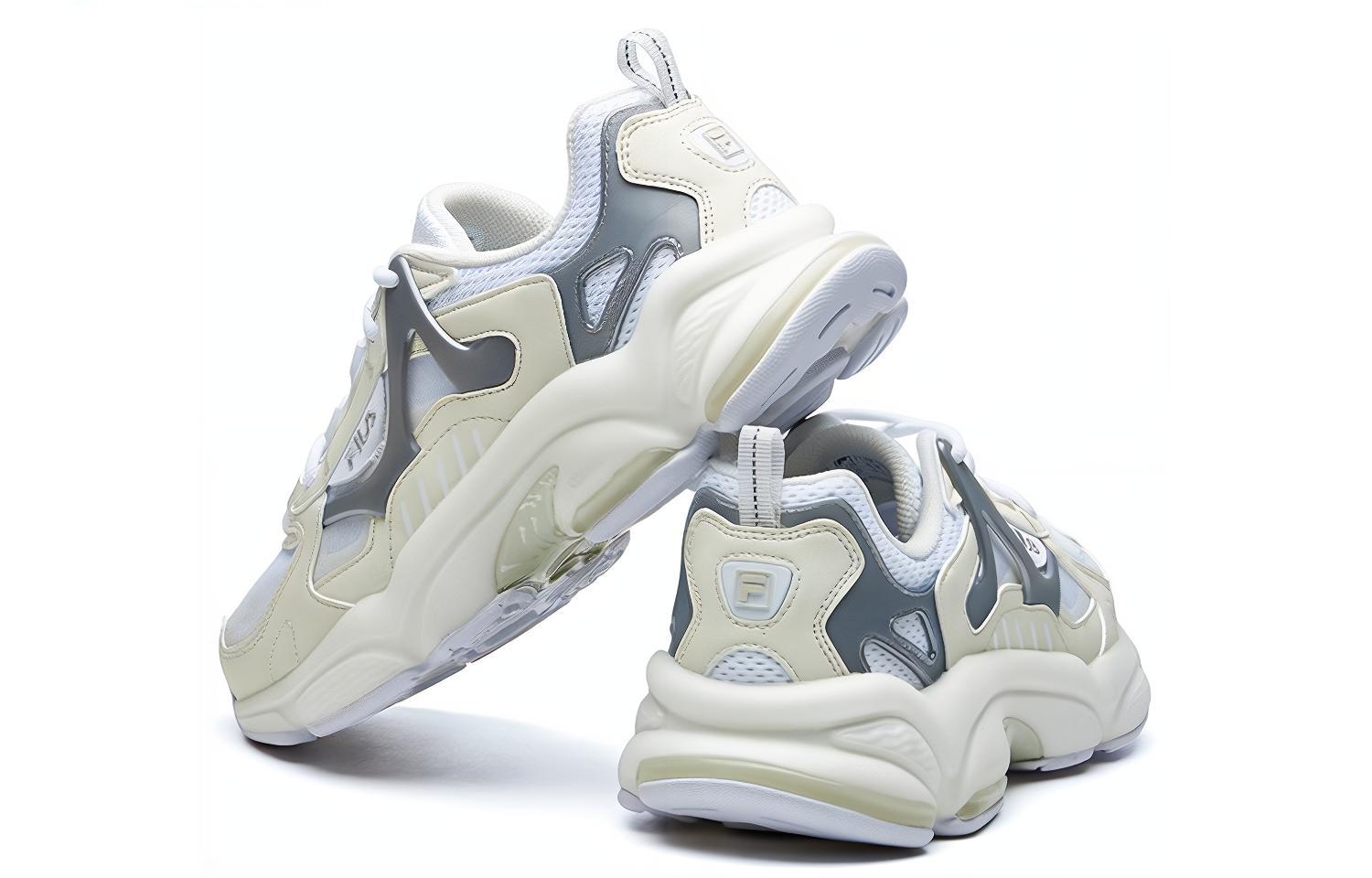 Женские кроссовки Fila FUSION RJV (белые) — 香草冰/斐乐白 — фото 5