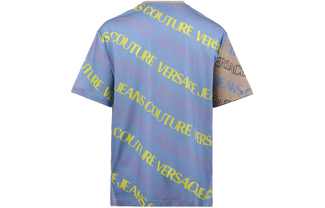 Мужская футболка Versace Jeans Couture SS24 (кофейная) — фото 2