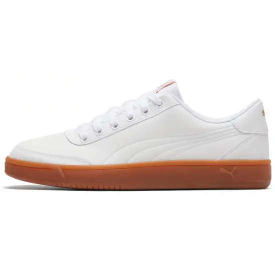 PUMA Court Breaker L Mono 'White Brown'