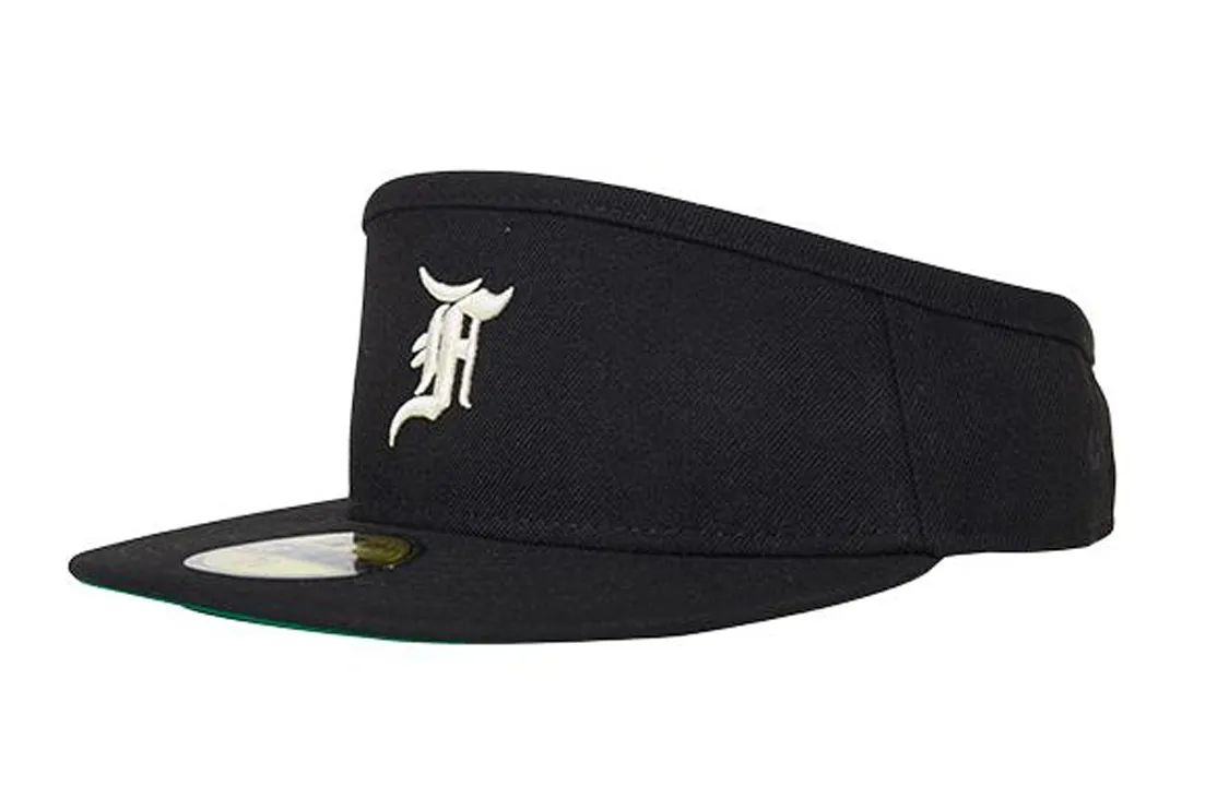 New Era Polyester Visor Cap Unisex Black/Brown/Navy Blue
