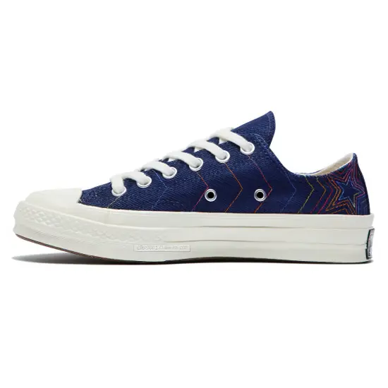 Converse Chuck 70 Canvas Shoes Women's Low-top Dark Blue