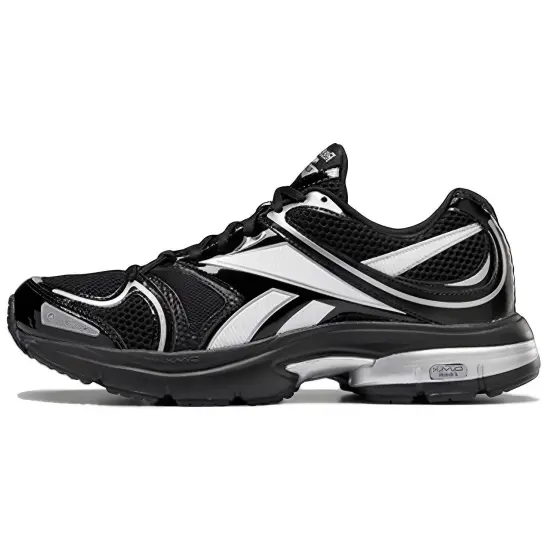 Reebok Premier Road Plus 6 Black Silver Metallic