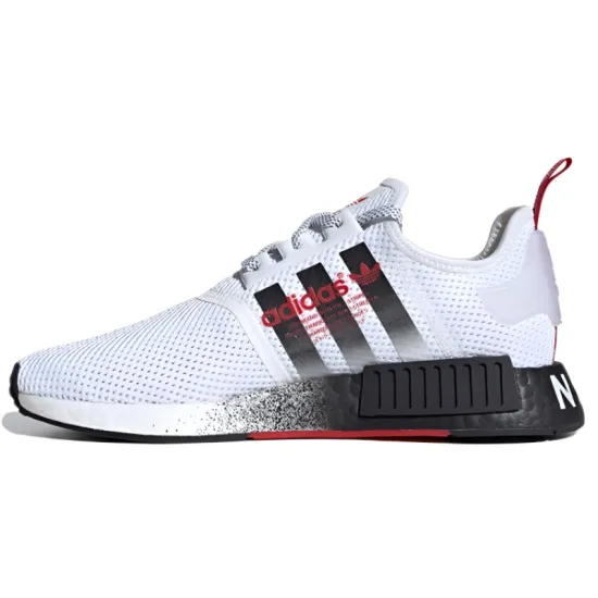 Adidas Originals NMD_R1 Lifestyle Shoes Unisex Low-top White/Red/Black