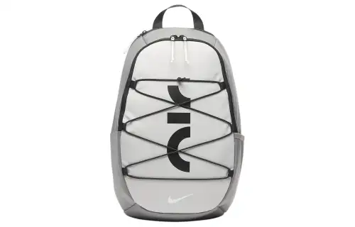 Nike Fabric Backpack Unisex Asphalt Gray & Light Iron Ore Gray & Mountain White