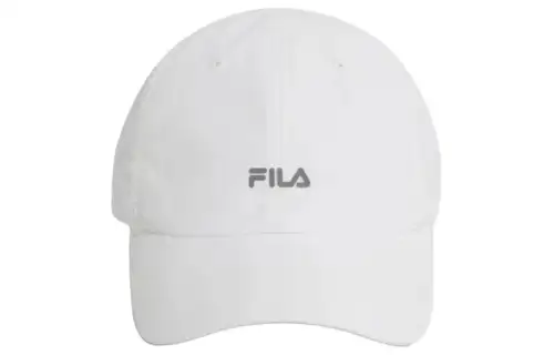 FILA Polyester Baseball Caps Unisex White