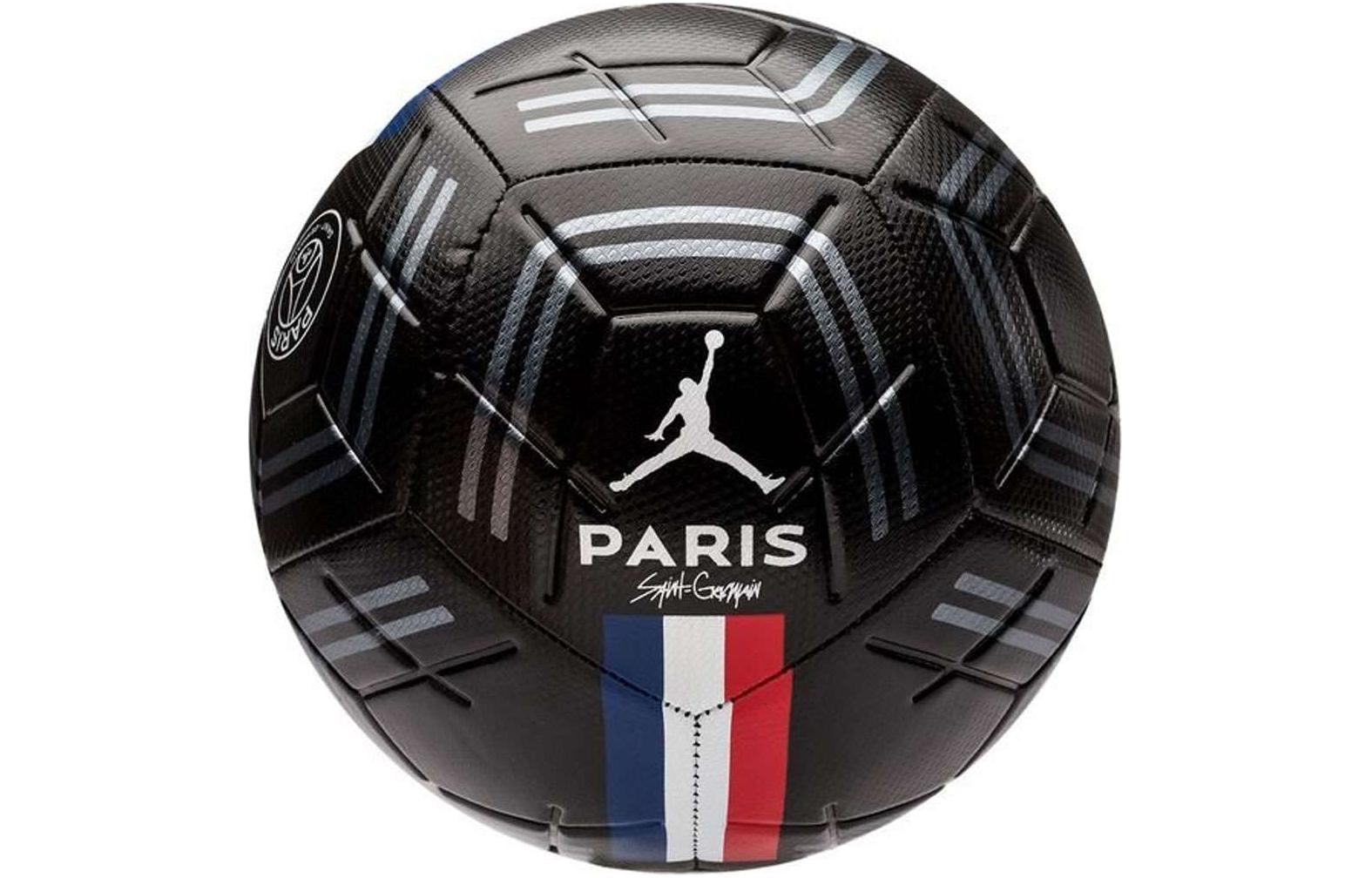 Jordan Size 5 Ball Soccer Ball Pu Unisex Black