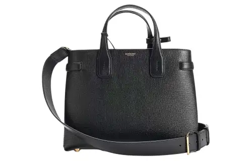 Burberry Cow Leather Handbag, Crossbody Bag, Shoulder Bag Women's Black