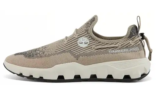 Timberland Fabric Cushioning Slip Resistant Abrasion Resistant Lightweight Low top Casual Running Shoes Men's Light Mud