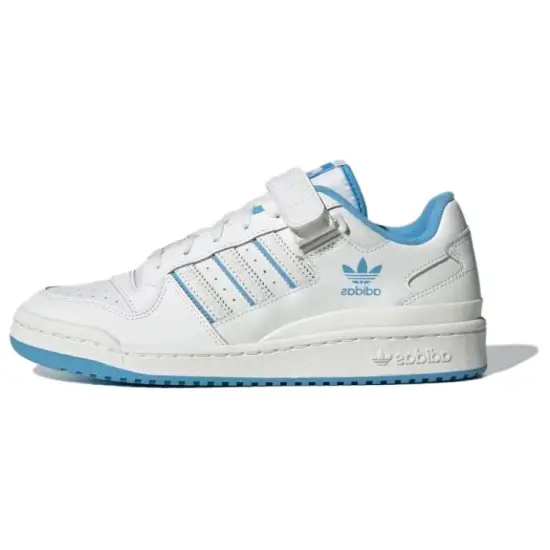 Adidas Originals Forum Low Cloud White Semi Blue Burst
