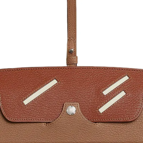 HERMES In The Loop Mysore Goat Skin Eyeglass Case And Eyeglass Pouch Women's