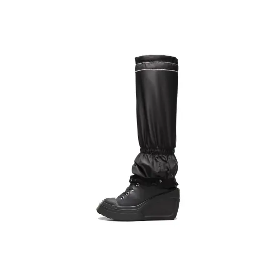 Converse Chuck Taylor All Star 70 De Luxe Wedge Martine Ali Black Women's