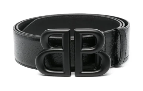 Balenciaga Monaco Leather Belt