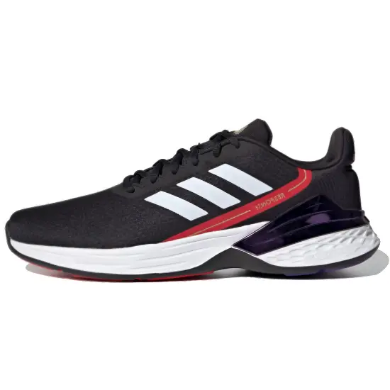 Adidas Response Running Shoes Men Low-top Black/white/red
