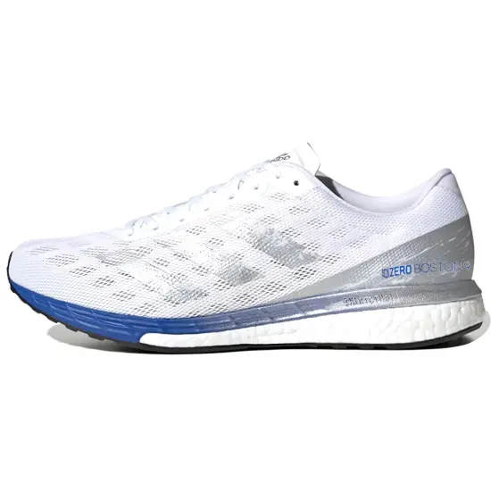 adidas Adizero Boston 9 'Silver Metallic Royal Blue'