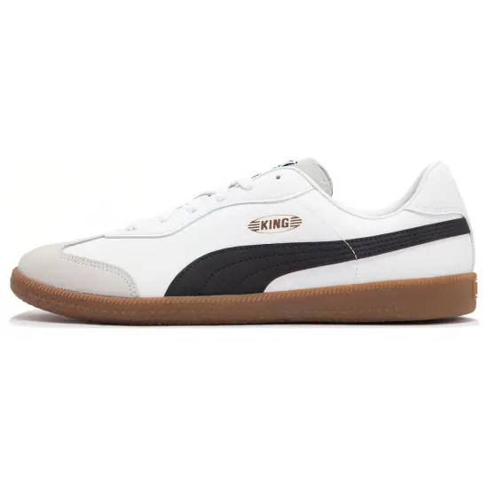 PUMA King 21 It Football Boots 'White Black Gum'