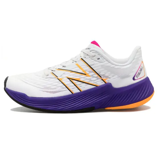 New Balance NB FuelCell Series Running Shoes Women's Low-top White/purple/yellow