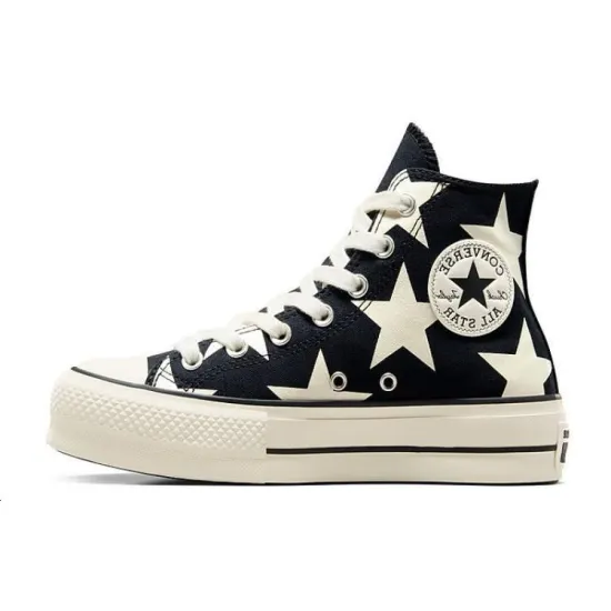 Chuck Taylor All Star Women's Converse Lift Platform High 'Large Stars' Women's