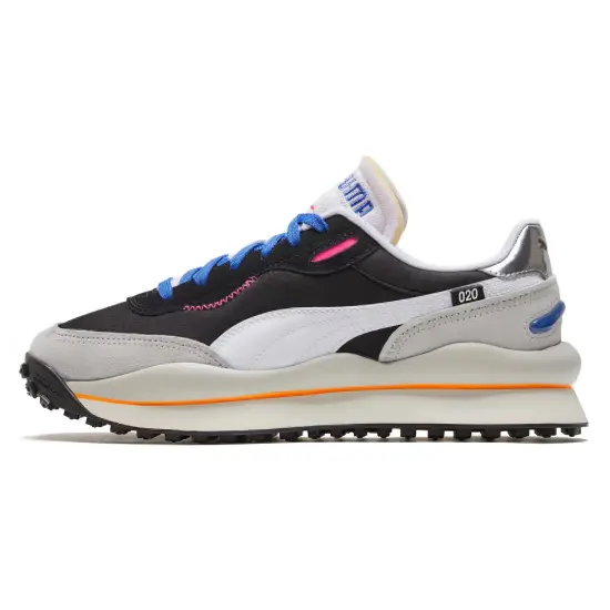 PUMA Style Rider Lifestyle Shoes Unisex Low-top Black/Blue