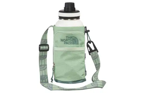 THE NORTH FACE 1L Outdoor Bags Recycled Nylon Mist Gray Green Unisex