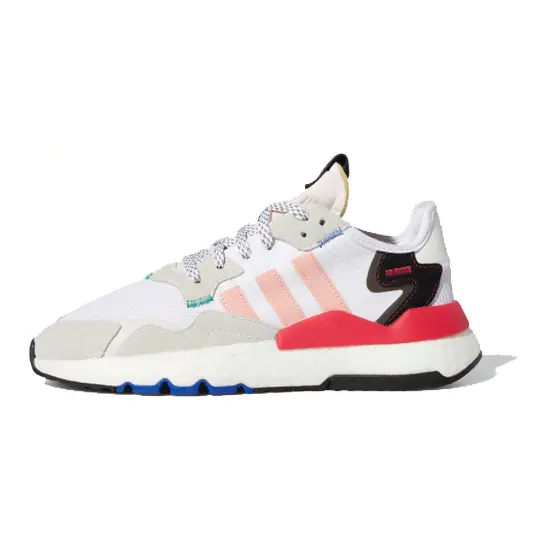 Adidas Originals Nite Jogger Lifestyle Shoes Women's Low-top White/powder