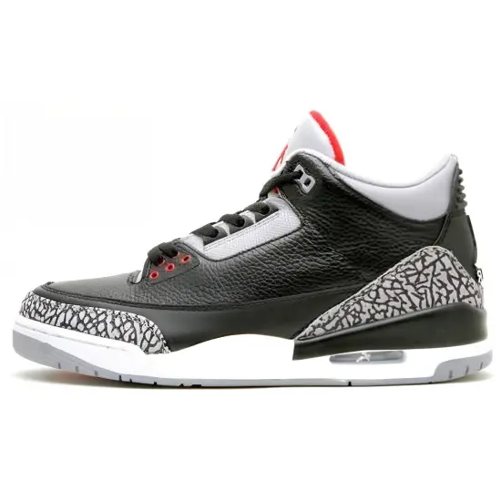 JORDAN 3 Retro Black Cement Cdp 2008