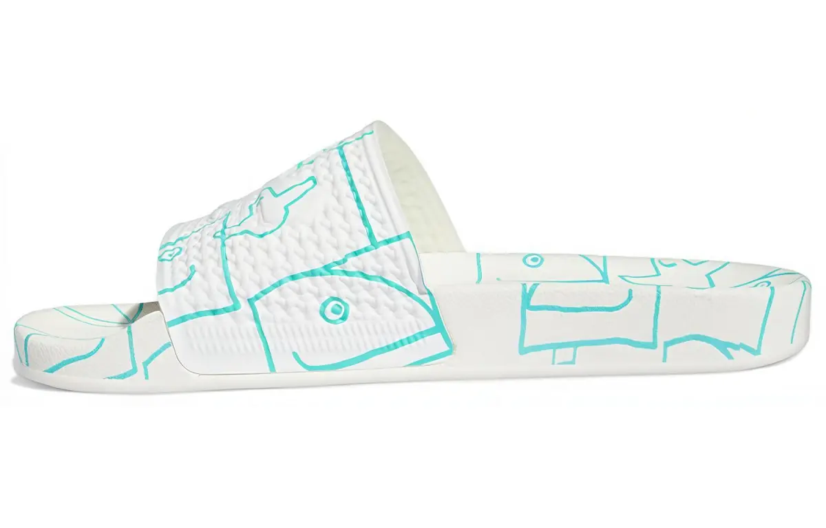 Shmoofoil Slide Mark Gonzales x Shmoofoil Slide Adidas Originals 'Allover Print'