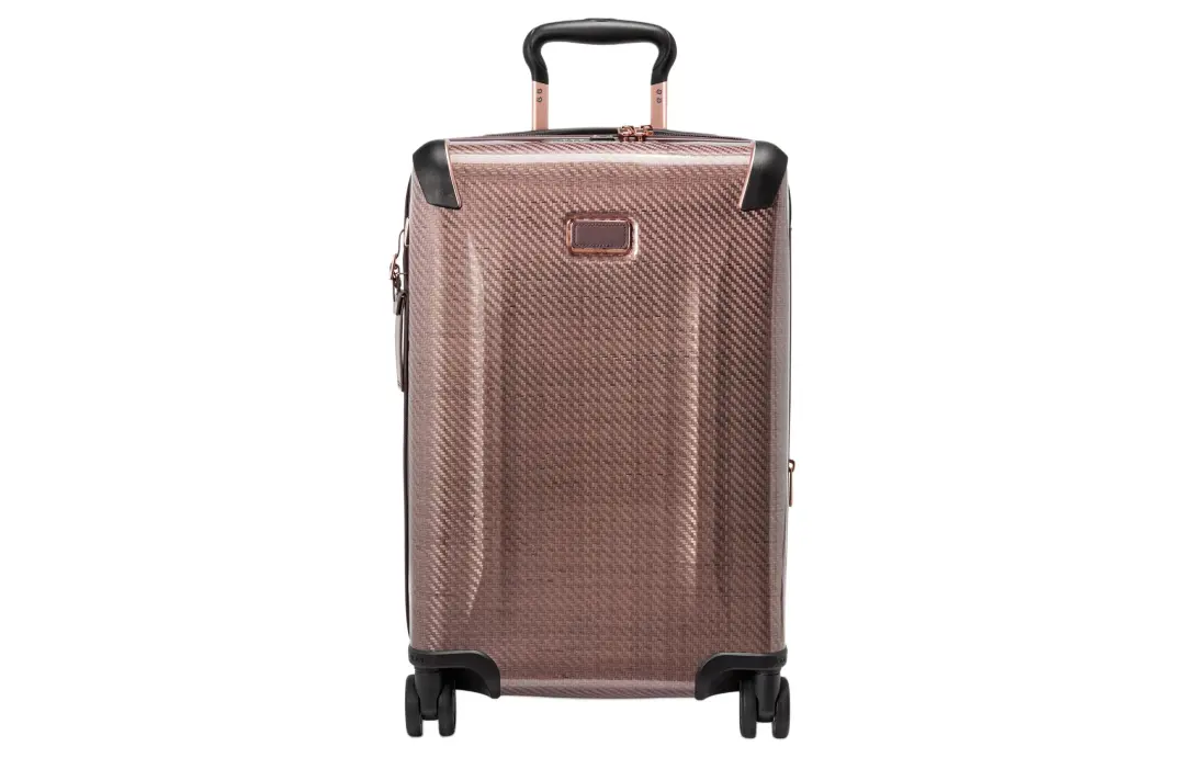 TUMI Recycled Material Suitcase Luggage 20 Inch Unisex Pink